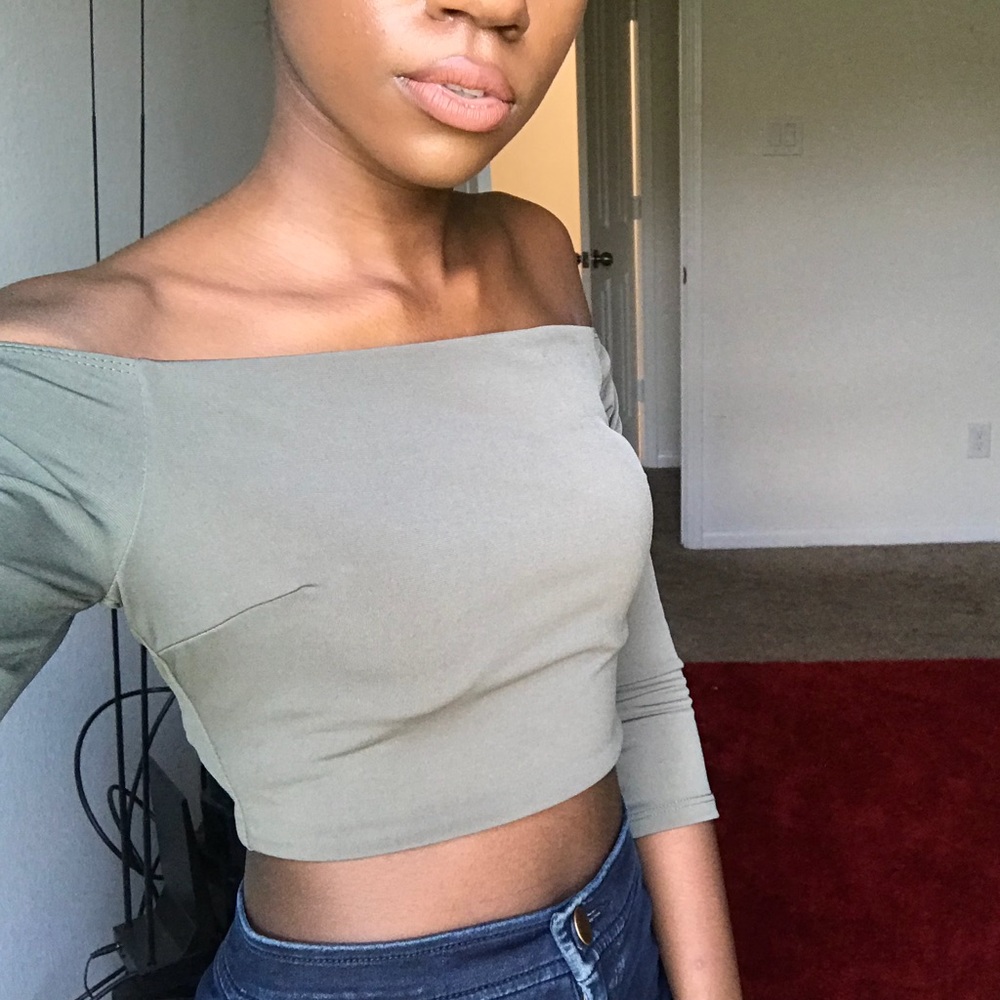 Nasty Gal Birch Off The Shoulder Top